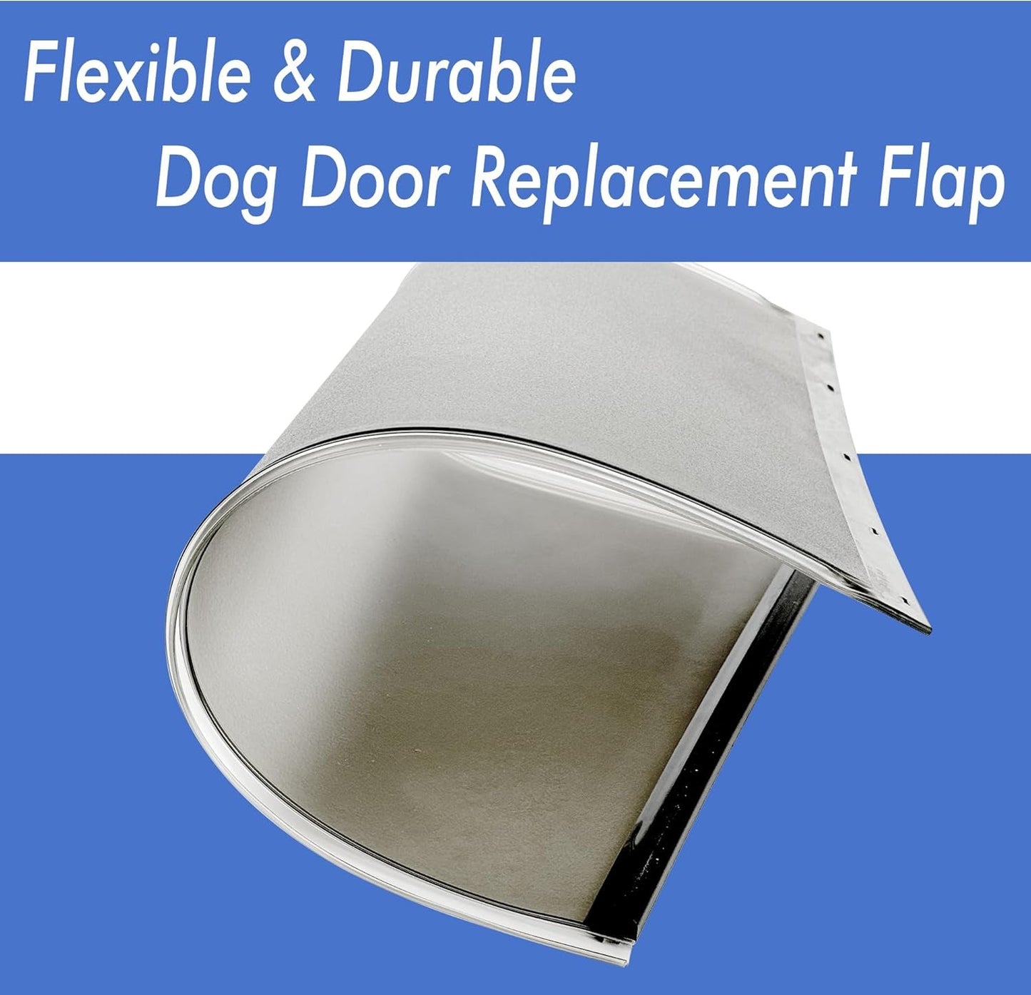 2PACK Dog Door Replacement Flaps - Fits Petsafe Dog Door PAC11 - 11039 Measures 10 - LazyComfort