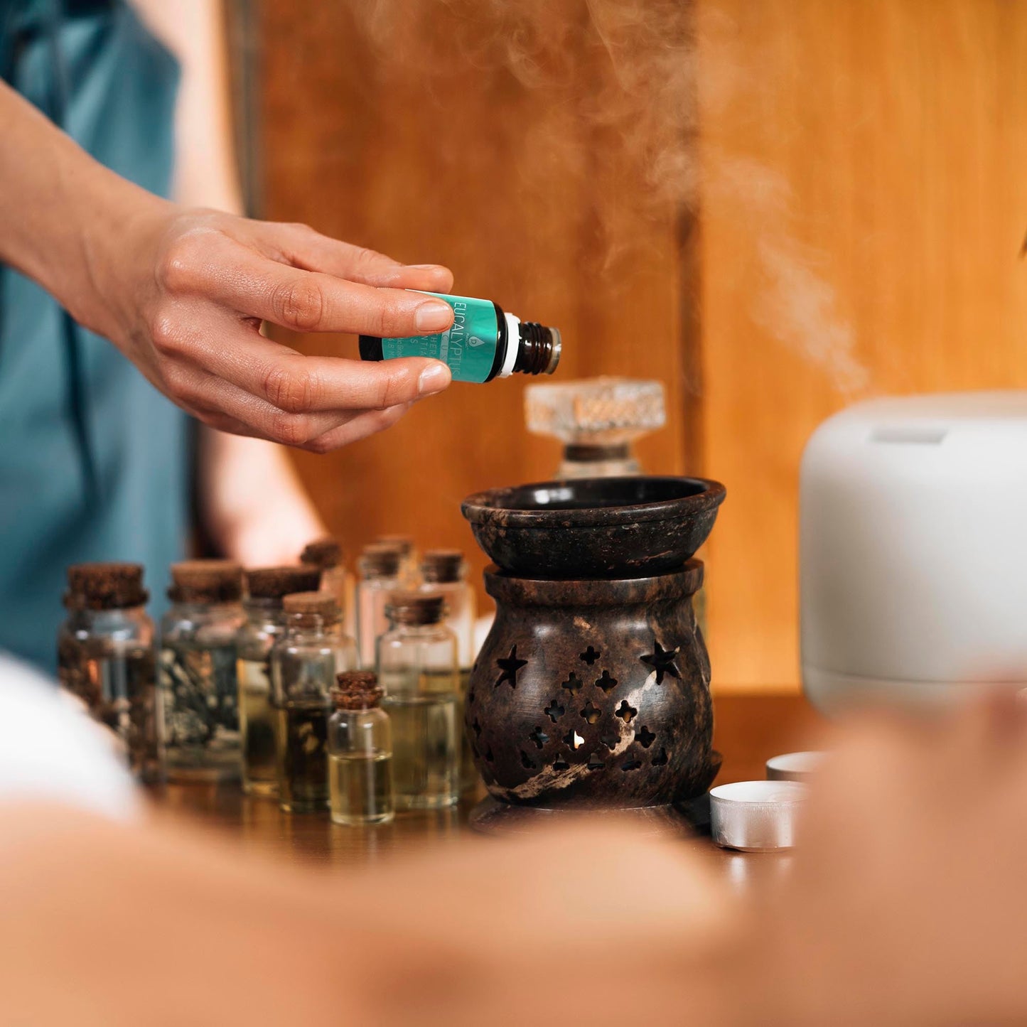 3 Pack Aromatherapy Essential oils (Lavender, Eucalyptus, Frankincense) - LazyComfort