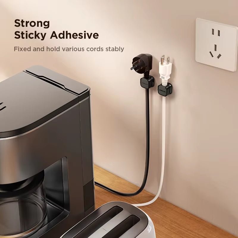 3/6PCS Magnetic Cable Clips Adjustable Cable Cord Organizer under Desk Cable Management Wire Keeper Desktop Cable Holder - LazyComfort