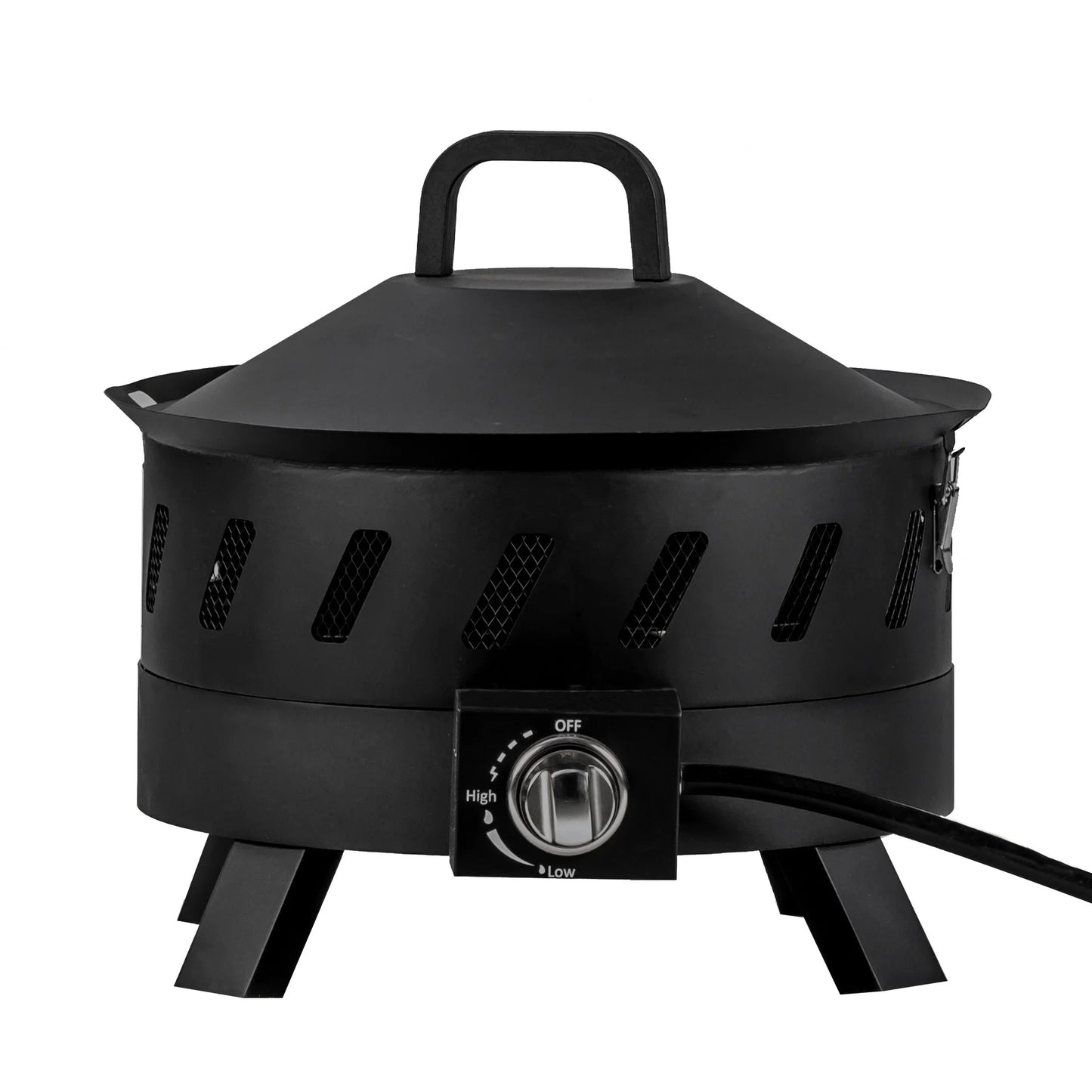 Lava Star Portable Propane Outdoor Fire Pit 17.3 - Inch 50,000 BTU Camping Gas Firepit - LazyComfort