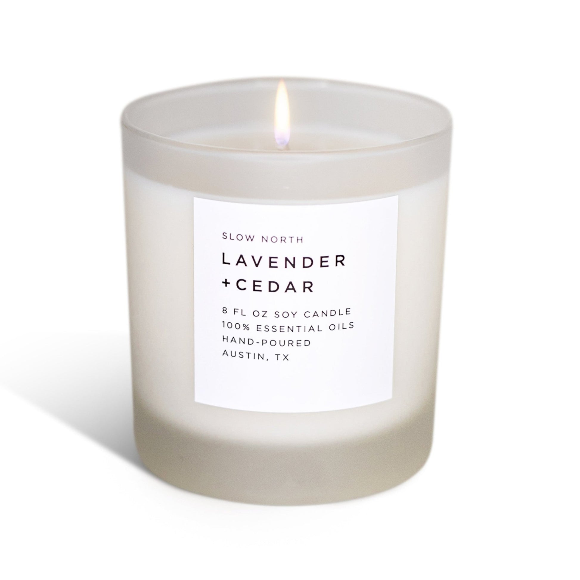 Lavender + Cedar - Signature Candle - LazyComfort