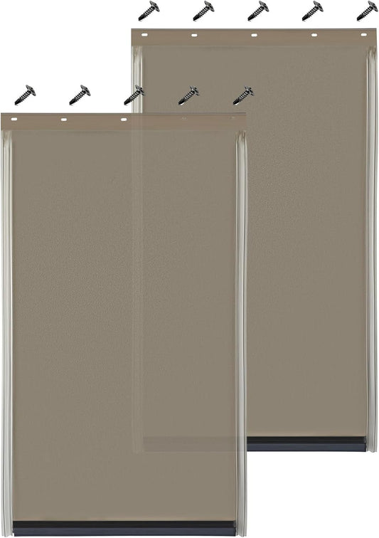2PACK Dog Door Replacement Flaps - Fits Petsafe Dog Door PAC11 - 11039 Measures 10 - LazyComfort