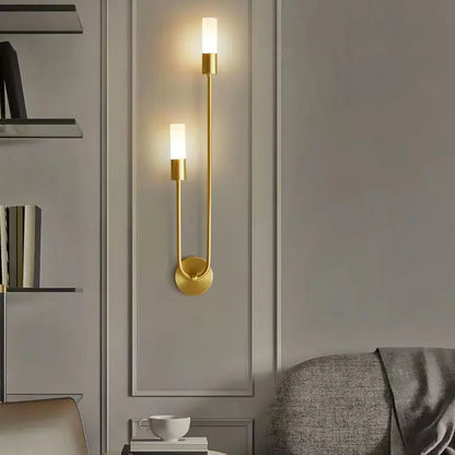 Modern Nordic Double-Head Wall Light for Bedroom