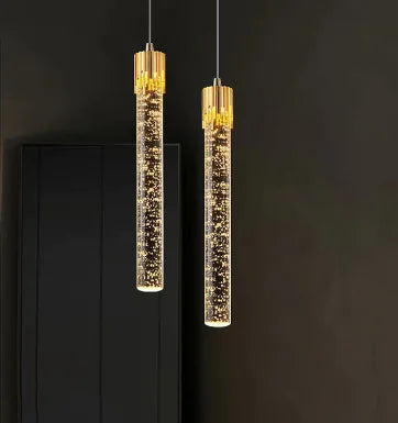 Modern Minimalist Double-Head Pendant Light for Bedroom