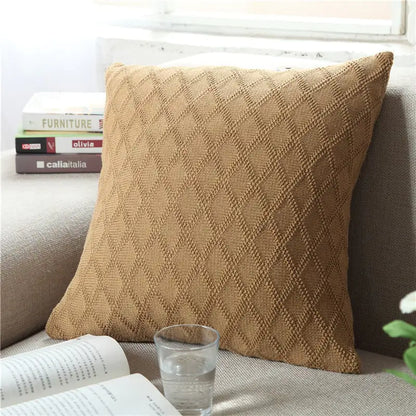 European Pastoral Knit Pillowcase