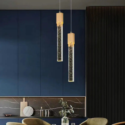 Modern Minimalist Double-Head Pendant Light for Bedroom