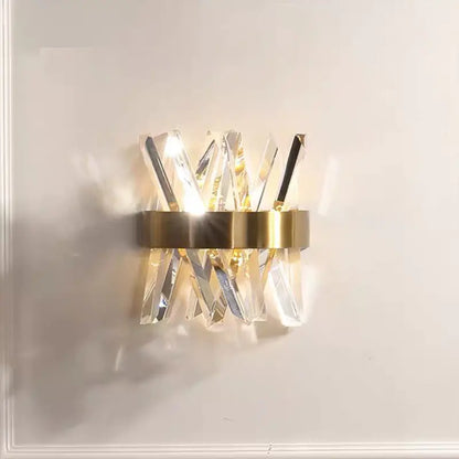 Elegant Crystal Wall Lamp
