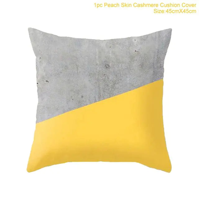 Simple Fashion Print Pillow Cover for Home and Car