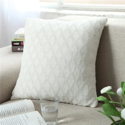 European Pastoral Knit Pillowcase